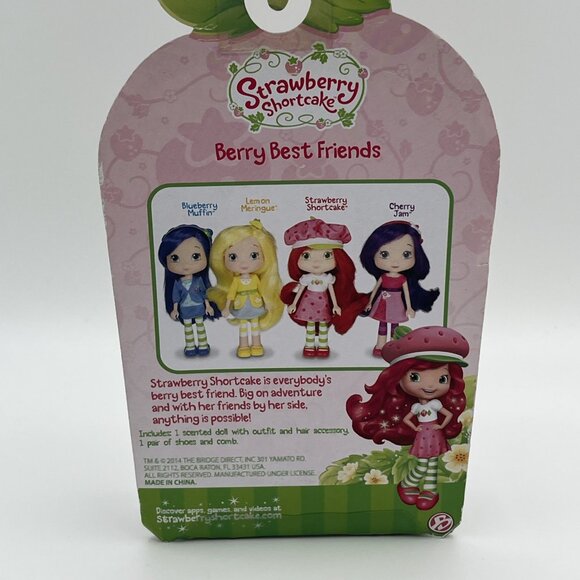 Strawberry Shortcake Lemon Meringue Best Friends Doll 6" 2014 Unused - Picture 10 of 12